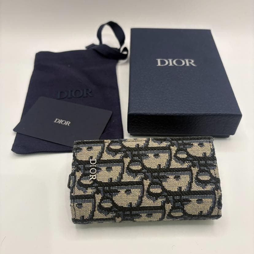 ディオール オブリーク ジャガード キーケース 10-BO-2063