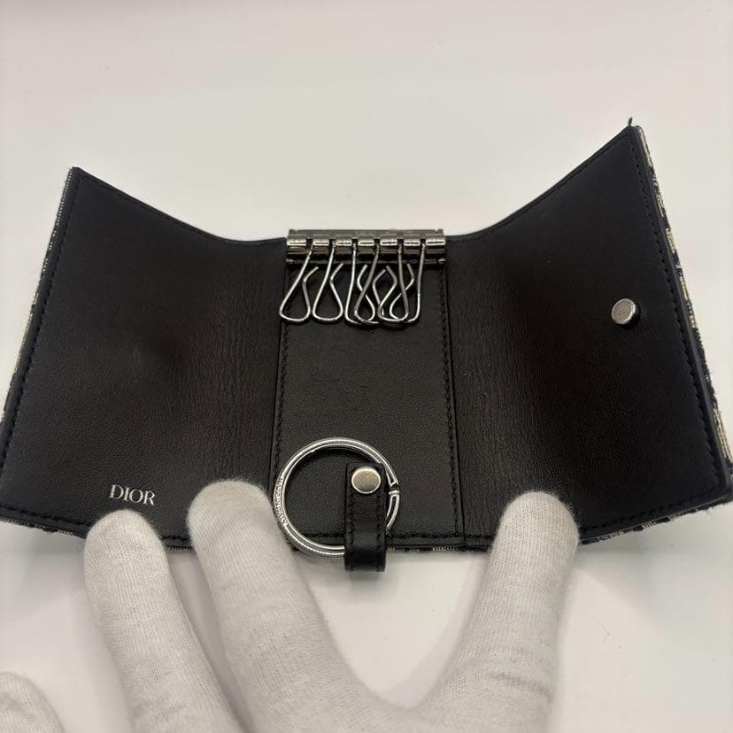 ディオール オブリーク ジャガード キーケース 10-BO-2063