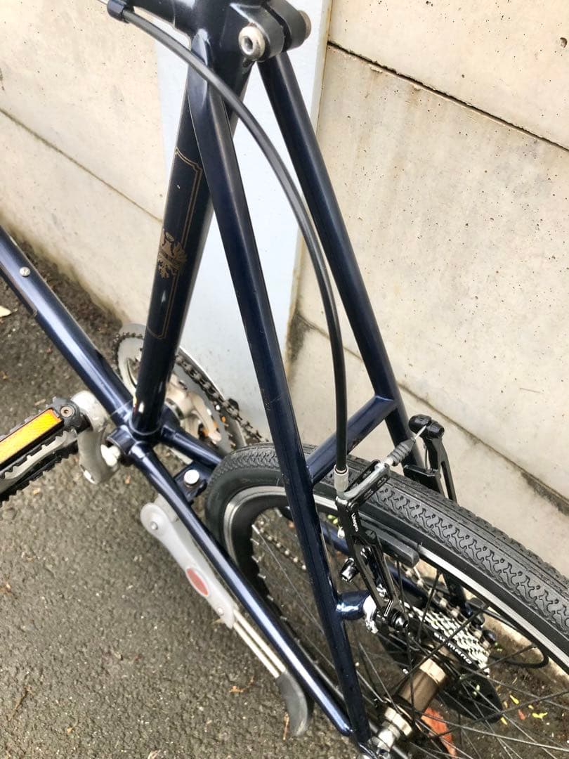 美品・部品新品】ビアンキ メルロー 7速 ミニベロ CT490mm 整備済