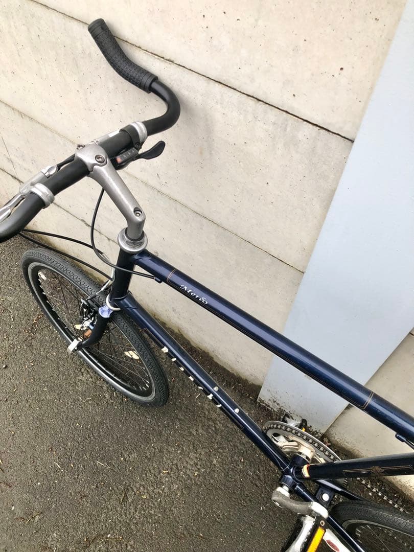 美品・部品新品】ビアンキ メルロー 7速 ミニベロ CT490mm 整備済