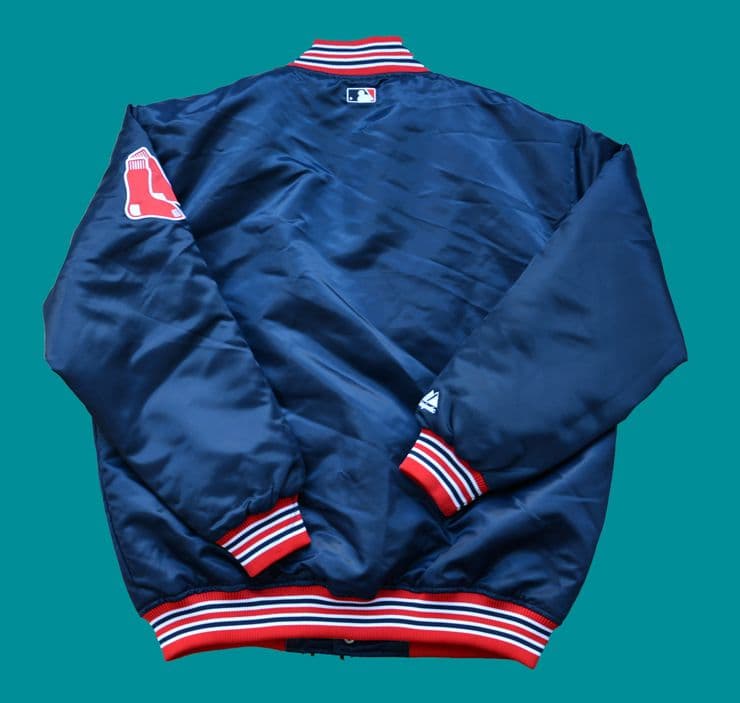 マジェスティック MLB ボストン レッドソックス スタジャン ジャケット M