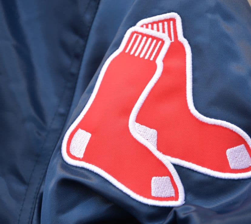 マジェスティック MLB ボストン レッドソックス スタジャン ジャケット M