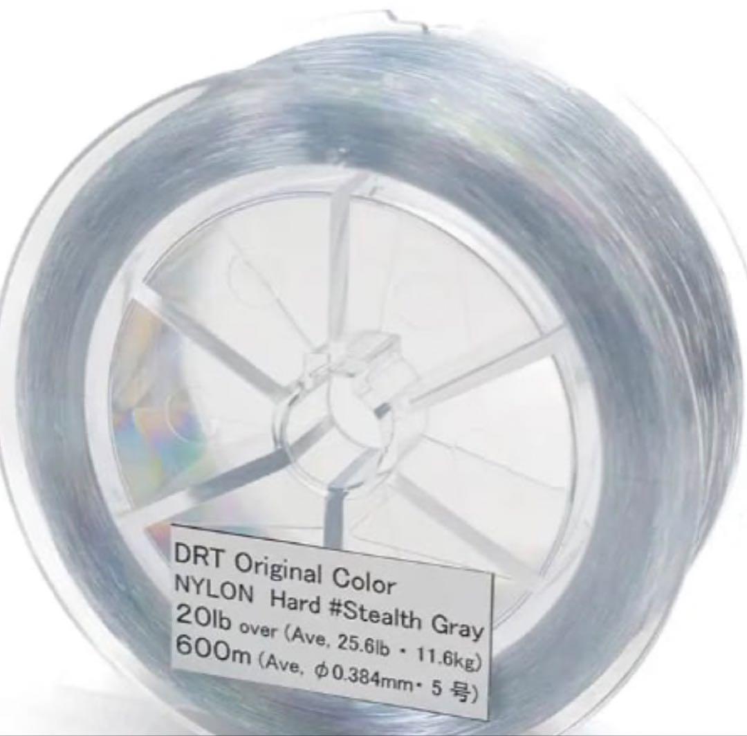 新色 DRT ナイロンライン 20lb ステルスグレー DRTナイロン - メルカリ