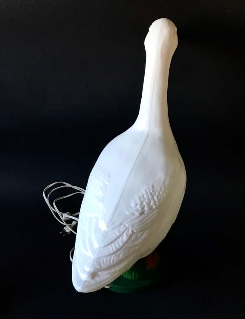 ビンテージ アヒルのライト グースランプ ナイトライト 昭和レトロ