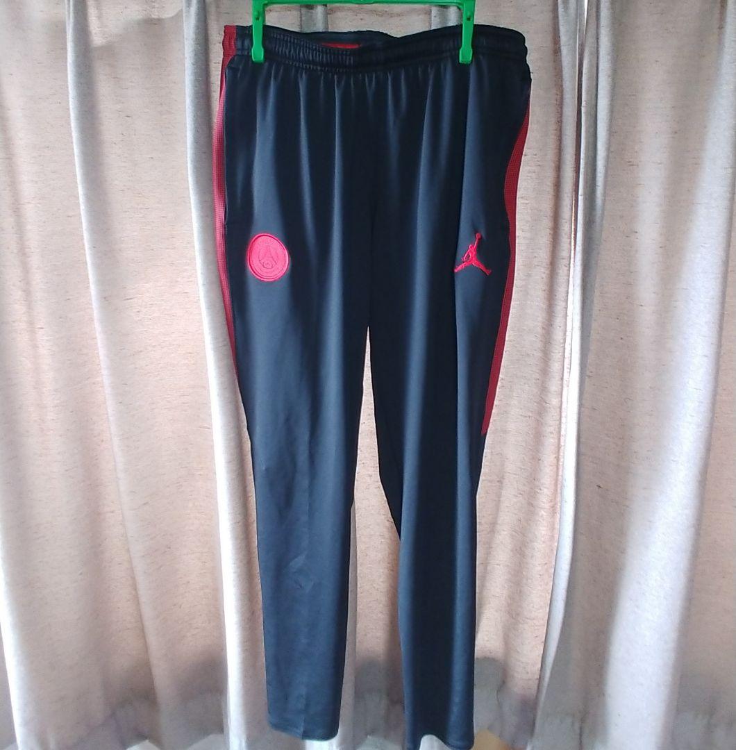 PSG JORDAN SQUAD DRILL setup 赤黒 上下　Mサイズ