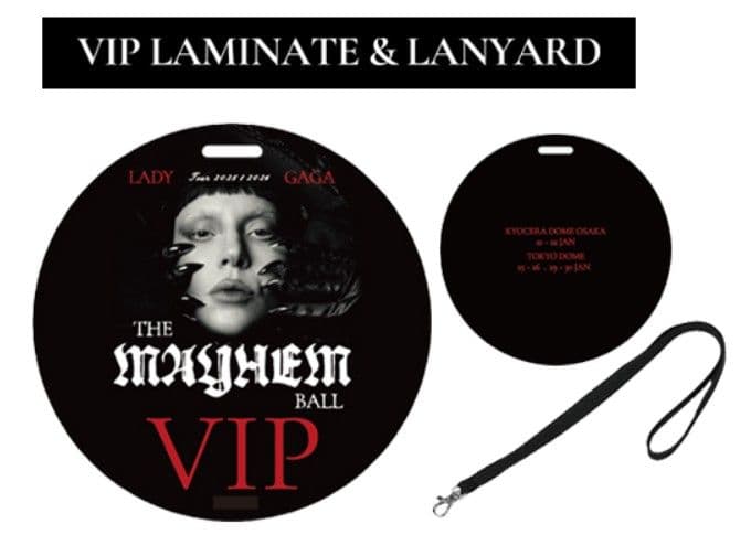 レディーガガ Lady Gaga Mayhem Ball VIP ラミネートパス - メルカリ