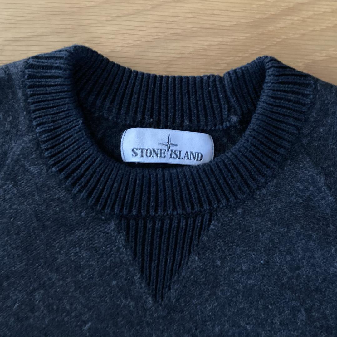 STONE  カシミヤ混 クルーネックニット L 正規品