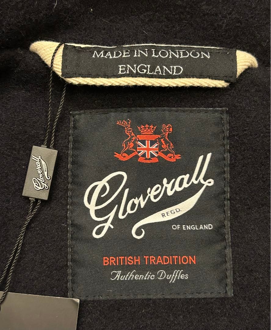 新品　GLOVERALL MONTY グローバーオール ダッフルコート　L