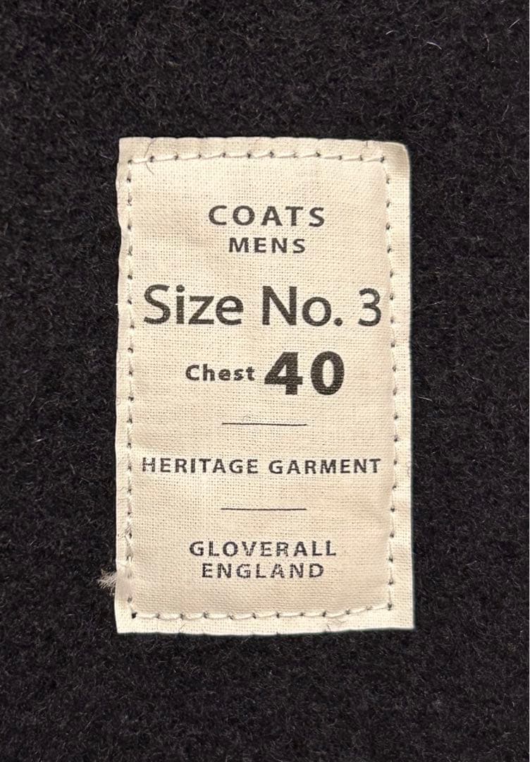 新品　GLOVERALL MONTY グローバーオール ダッフルコート　L