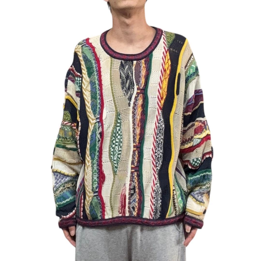 90’s COOGI クージー 3D knit オーストラリア製