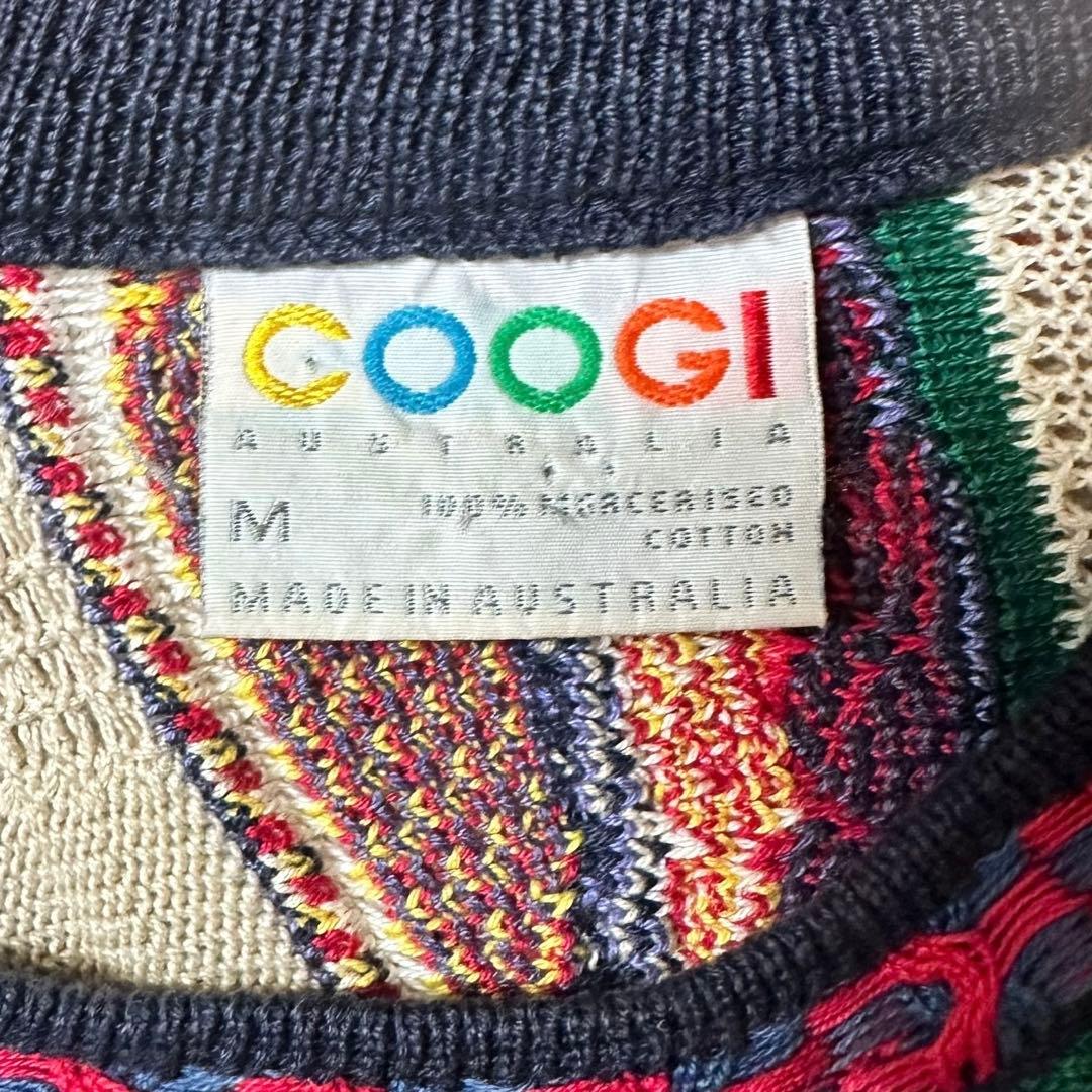 90’s COOGI クージー 3D knit オーストラリア製