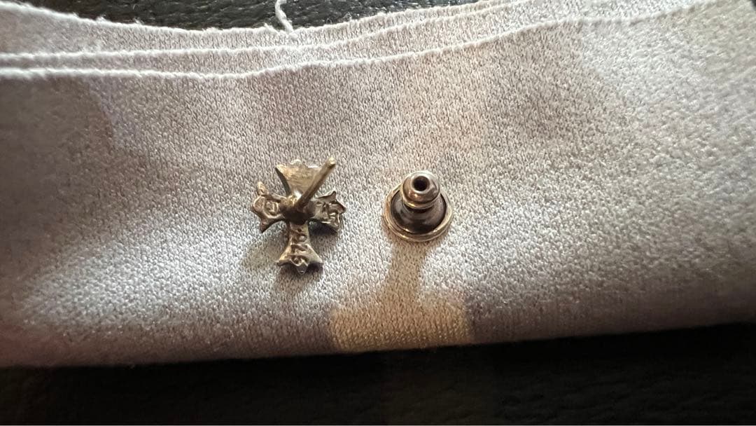 【正規】CHROME HEARTS CH Cross Studs Piace