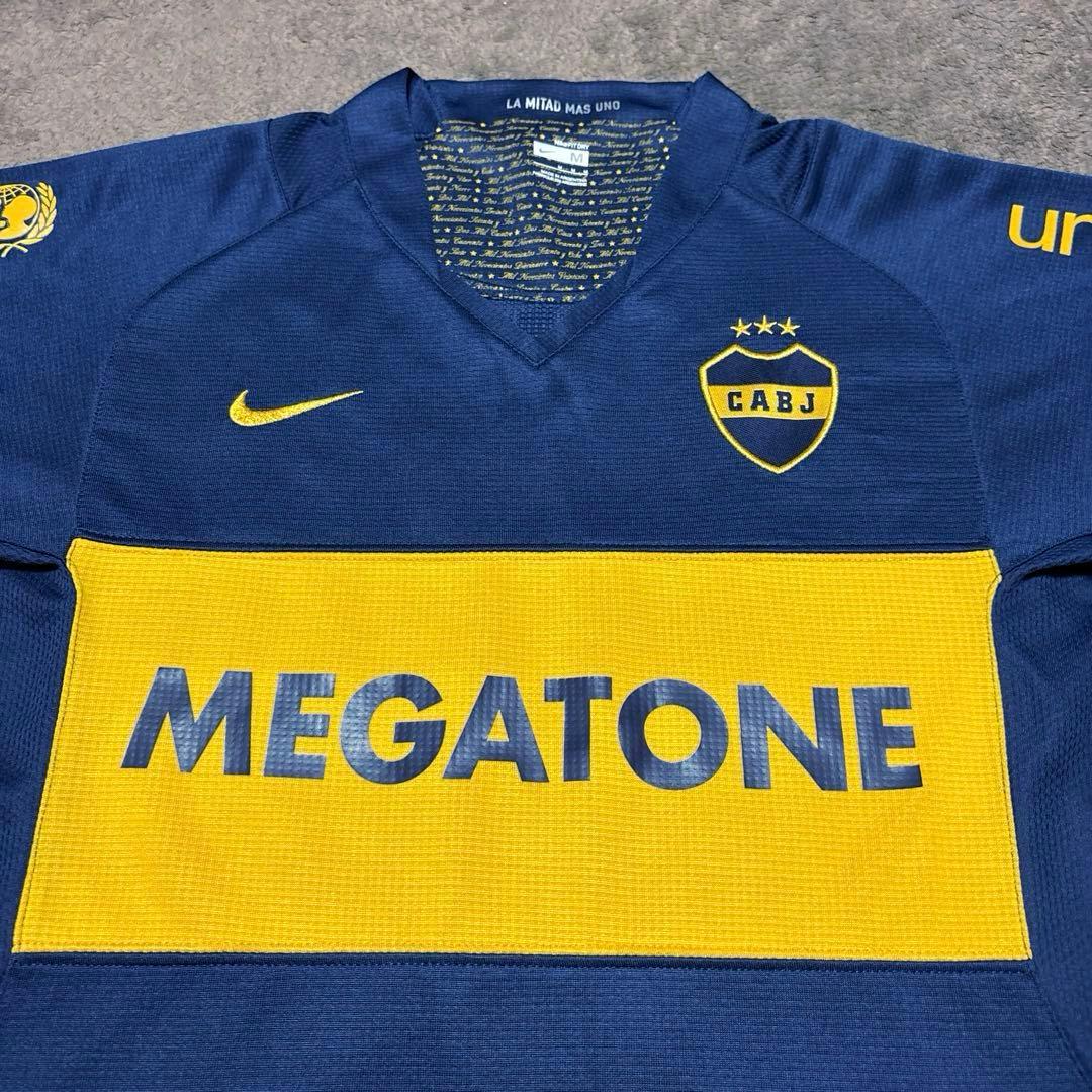 美品】ボカジュニアーズ 2006/2007 ホームユニフォーム ナイキ #18