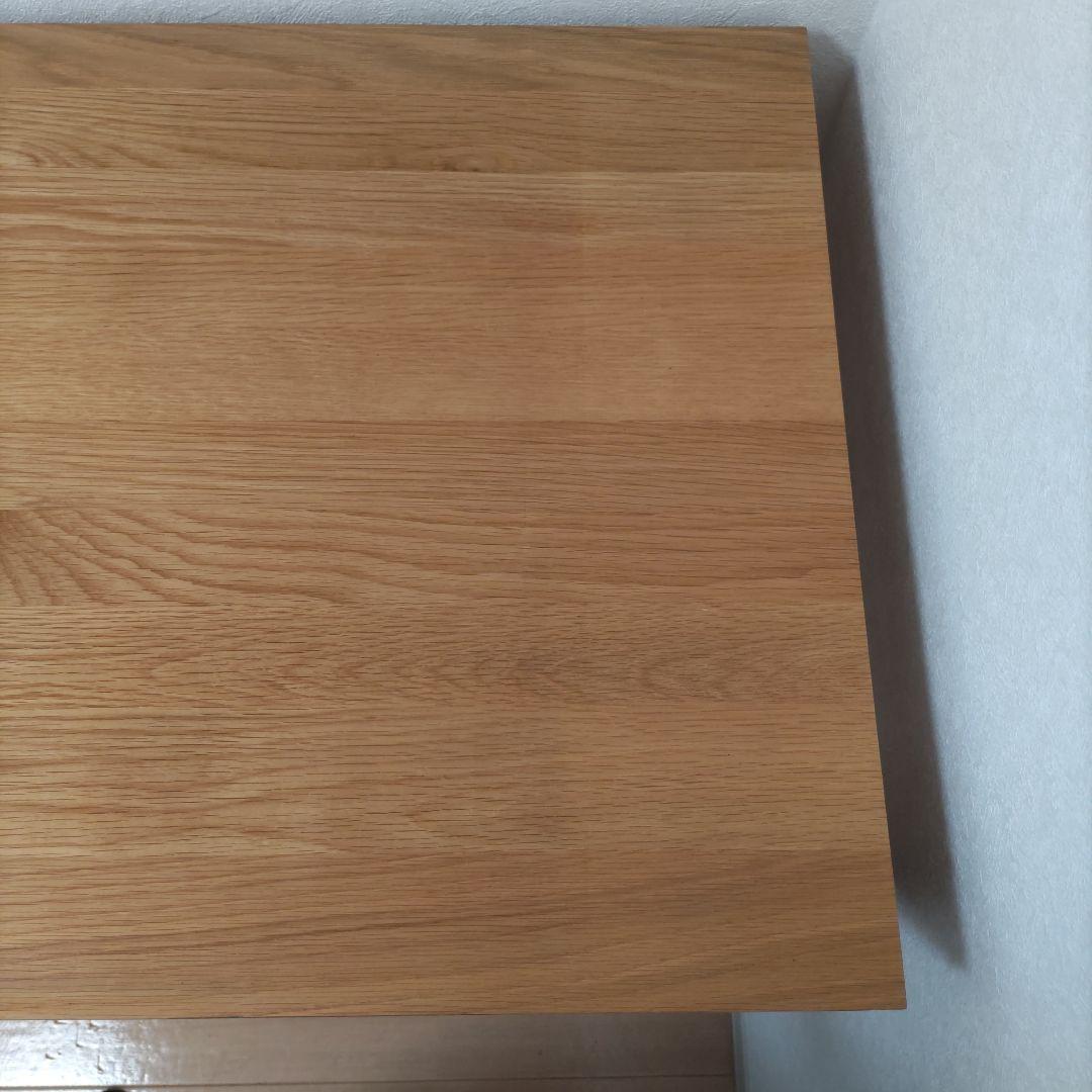無印良品　デスク　勉強机　オーク材