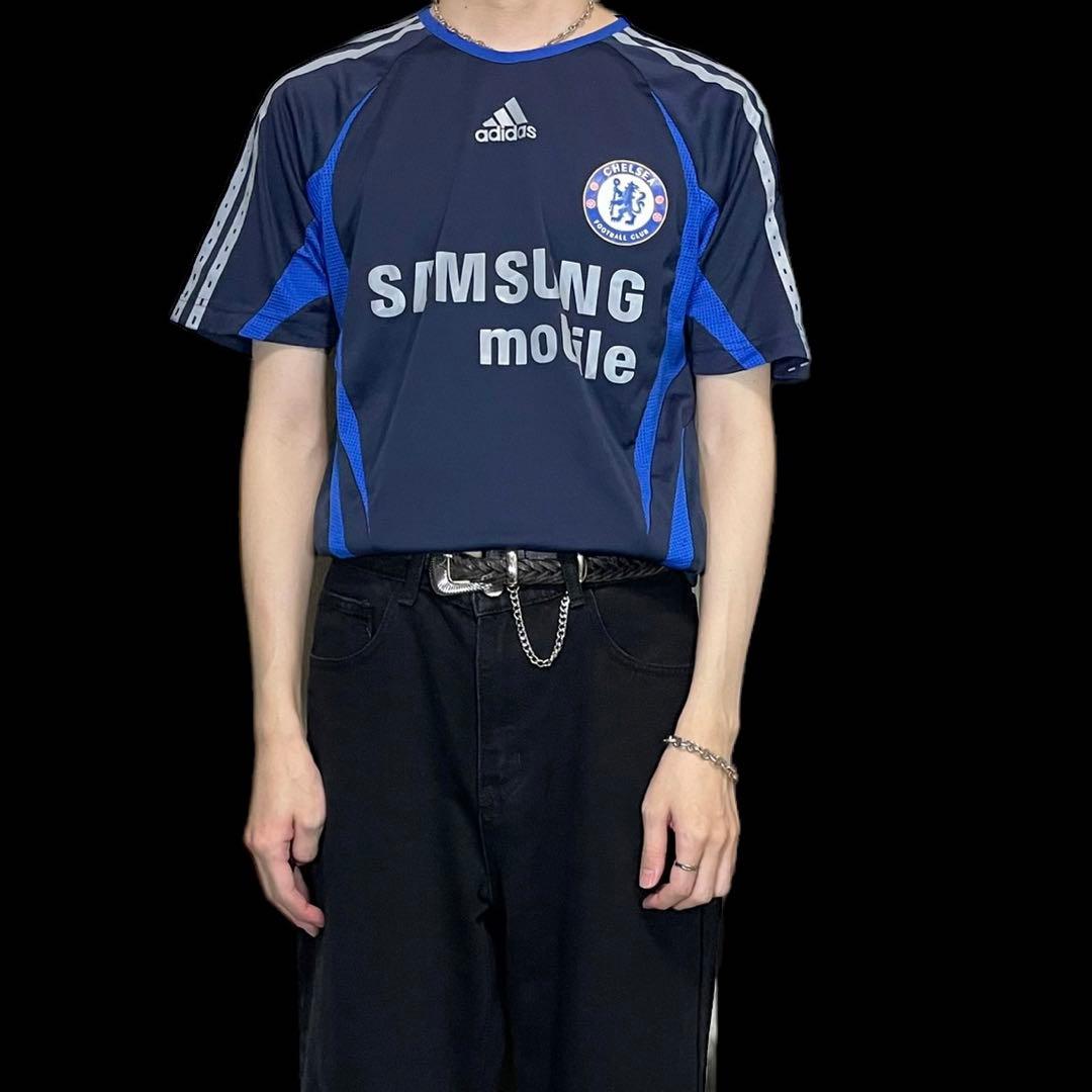 adidas ゲームシャツ サッカーユニフォーム チェルシーユニフォーム