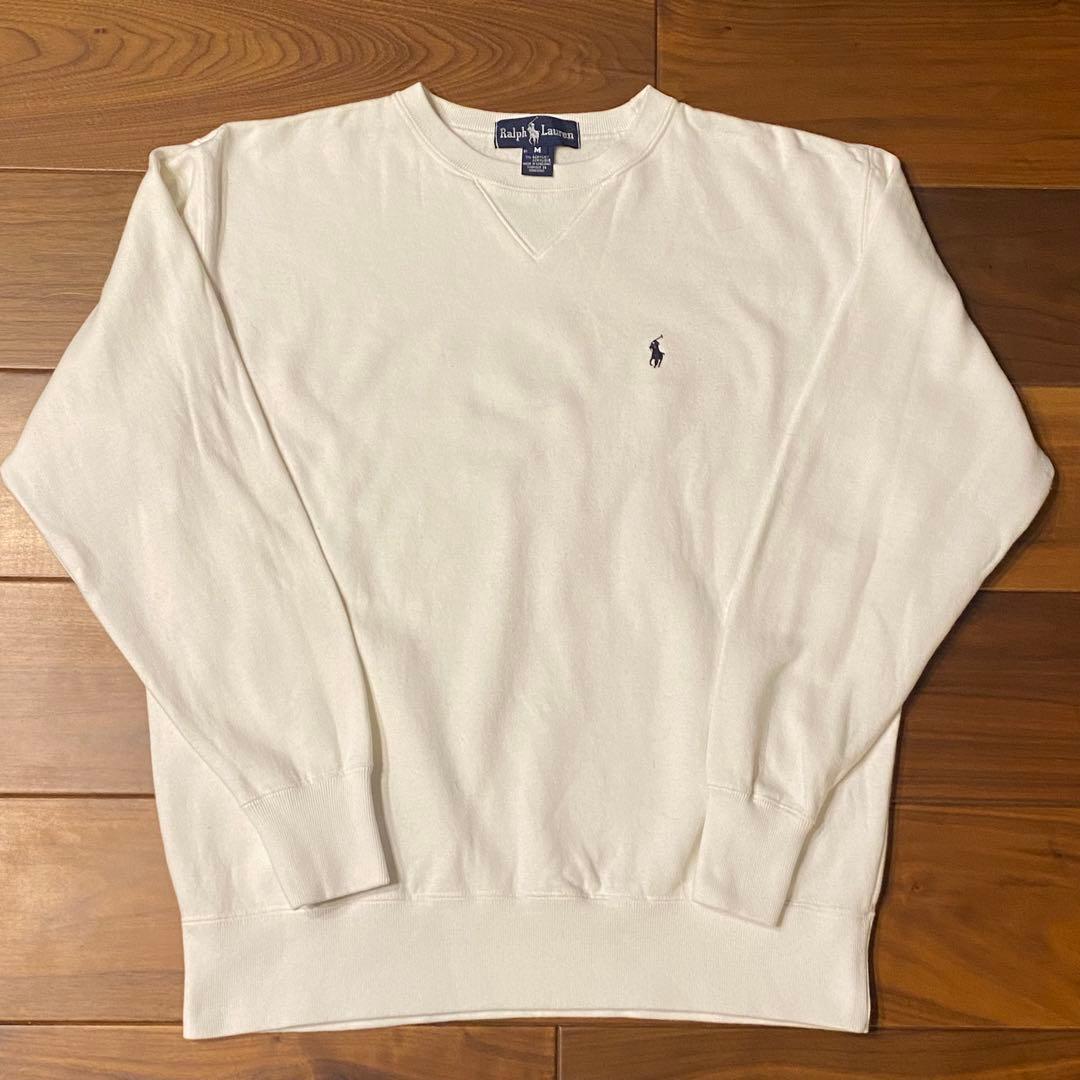 ポロ ラルフローレン スウェット 前V 90s y2k rrl ポロカントリー