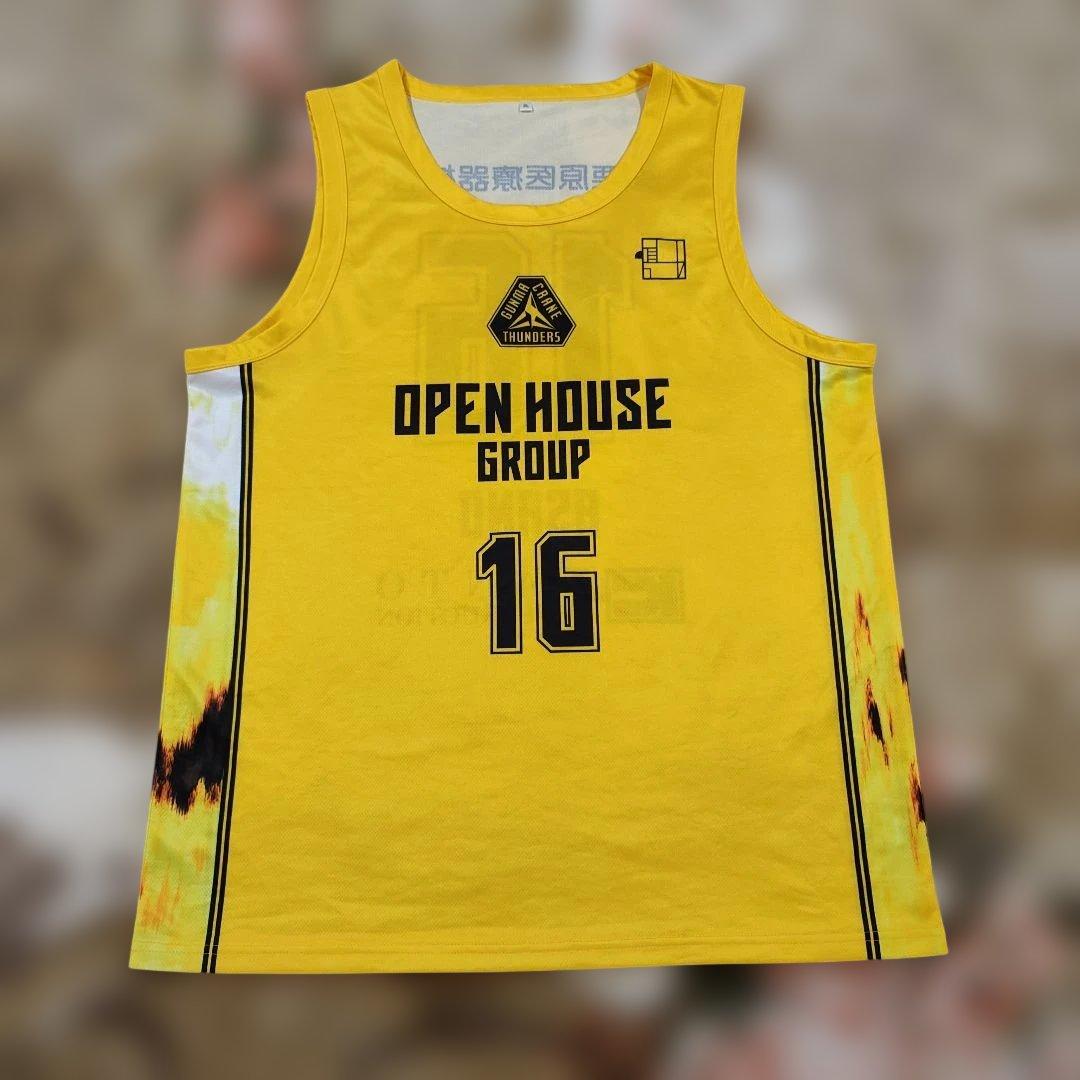 群馬クレインサンダーズ THUNDERS ユニフォーム 16番 淺野ケニー