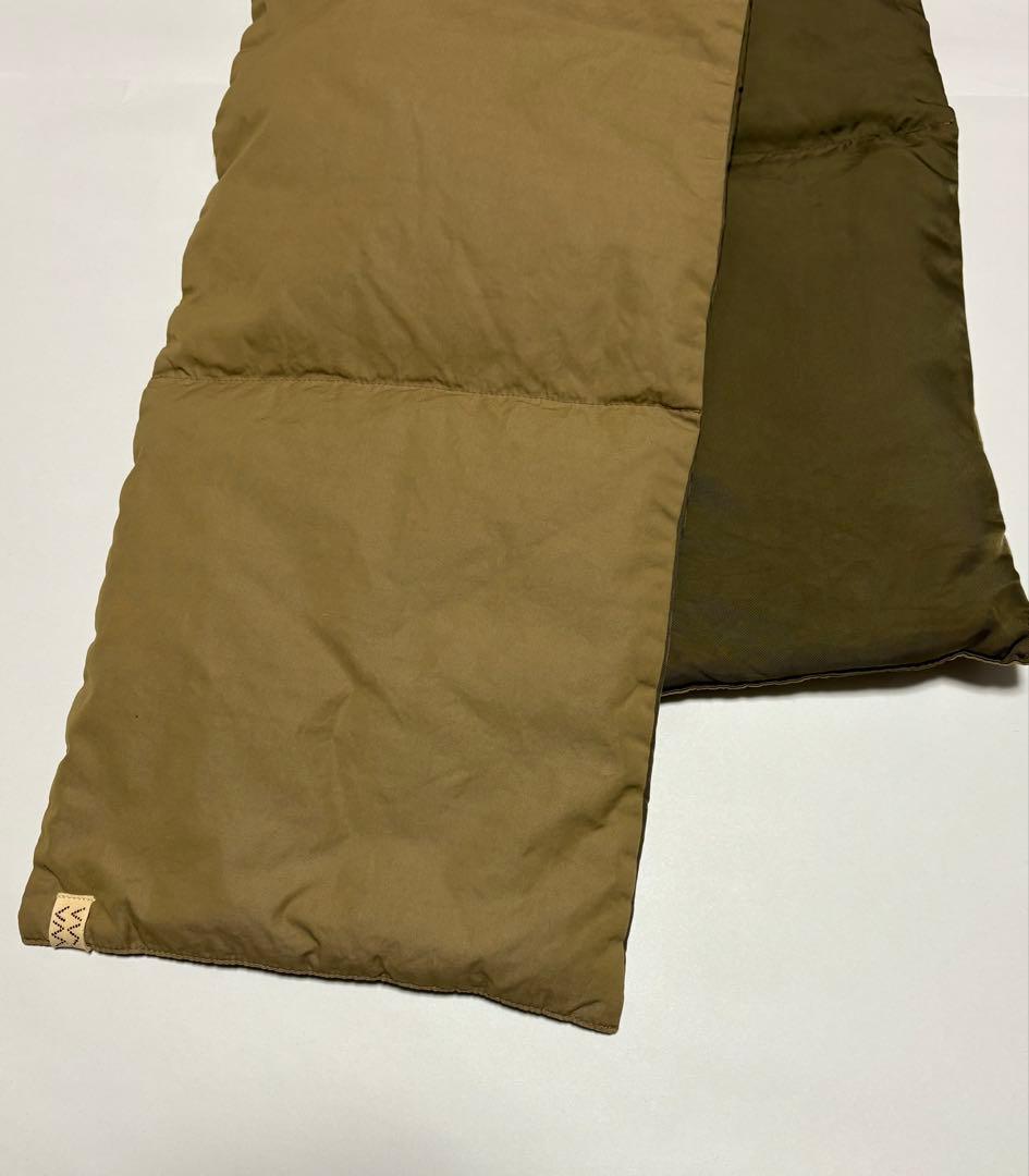 visvim SUEDE GLOVES & MIL DOWN MUFFLER