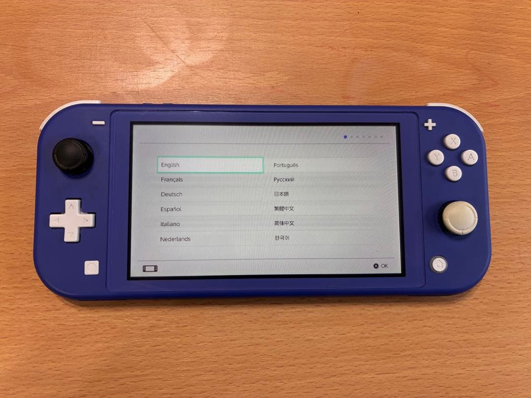 【ジャンク品】Nintendo switch Lite (ブルー)