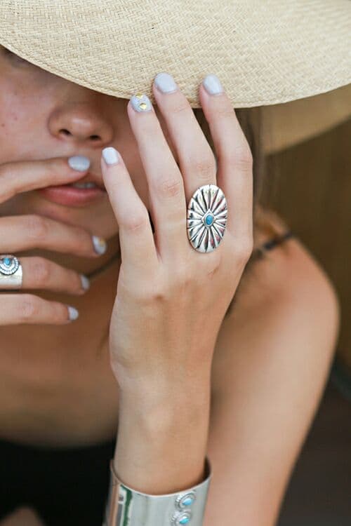 L628) ルビーインゾイサイトバングル