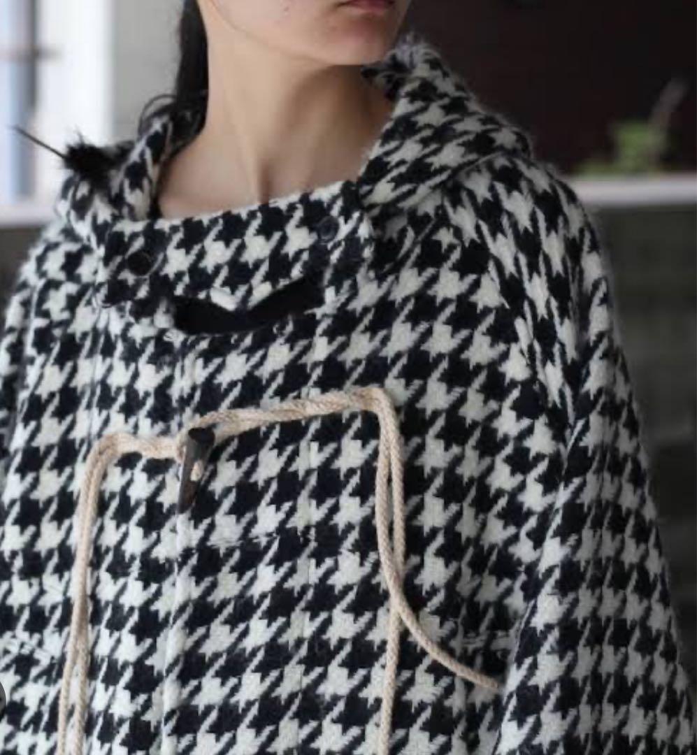 〖名品〗sugarhill ダッフルコート 千鳥格子