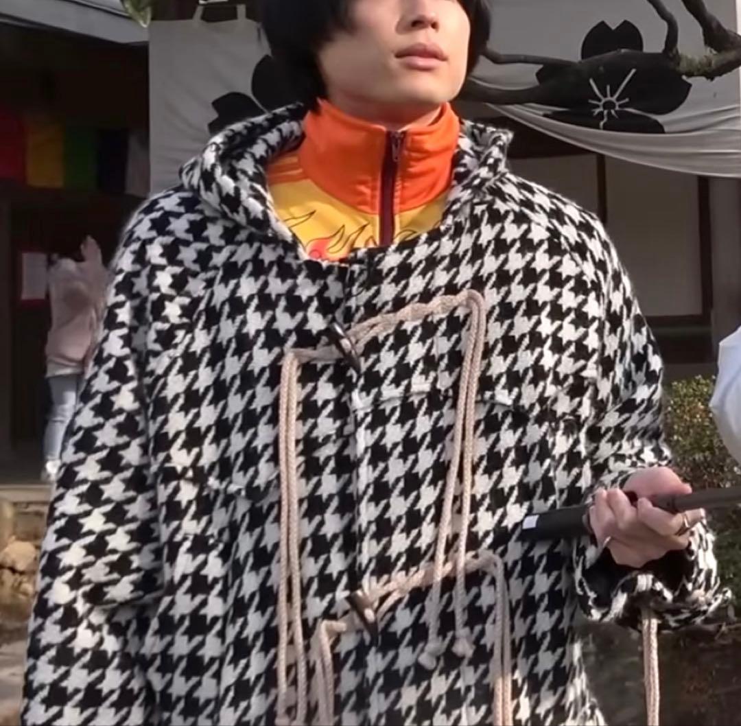 〖名品〗sugarhill ダッフルコート 千鳥格子