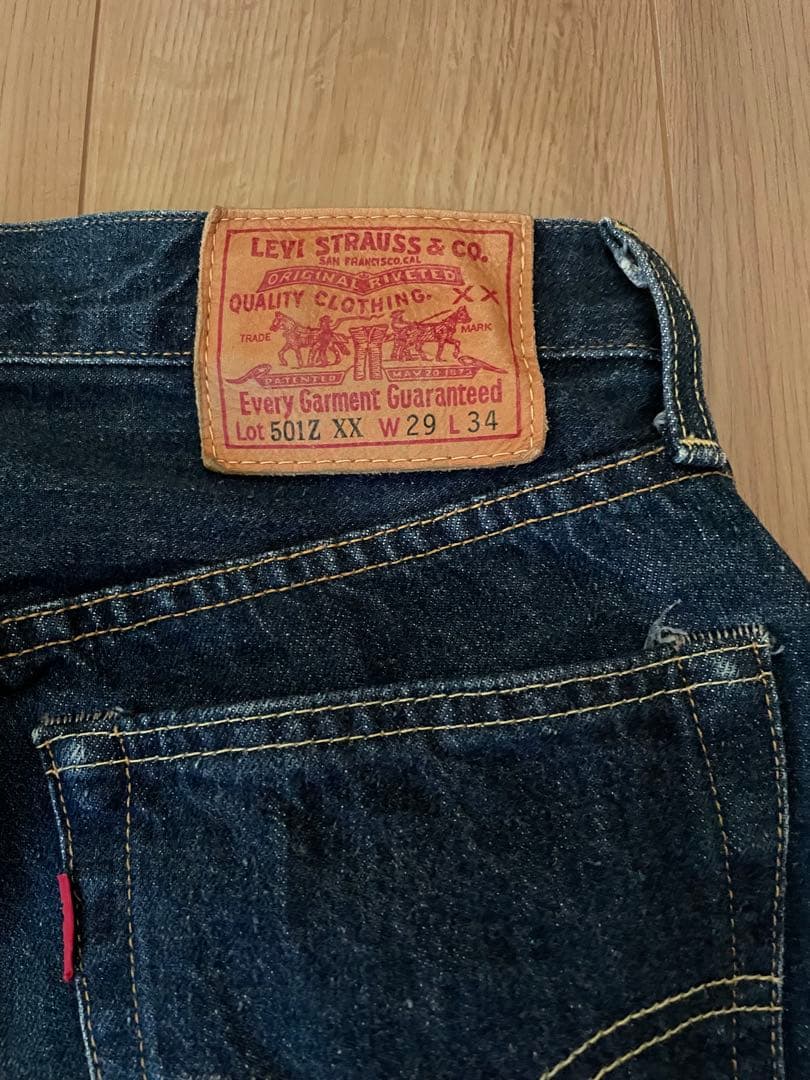 Levi's 501XX ストレートデニム W29 L34 - メルカリ