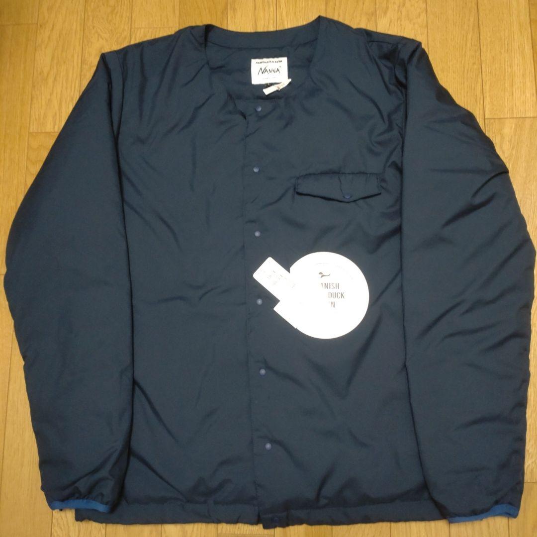 ナンガ インナーダウンカーディガン オッシュマンズ別注 河田フェザー