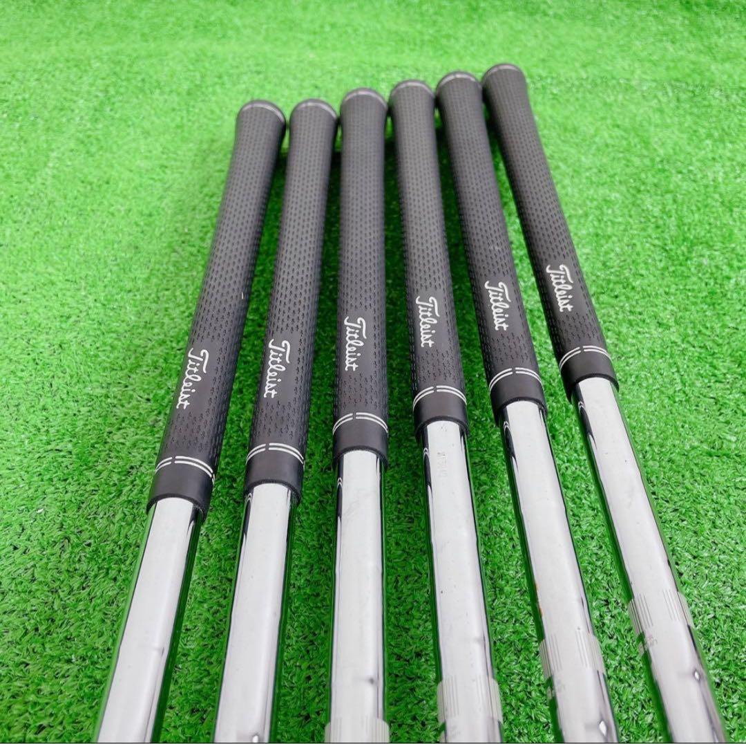 【美品】Titleist 712 レフティ　6本　左利き　メンズ　FLEX S