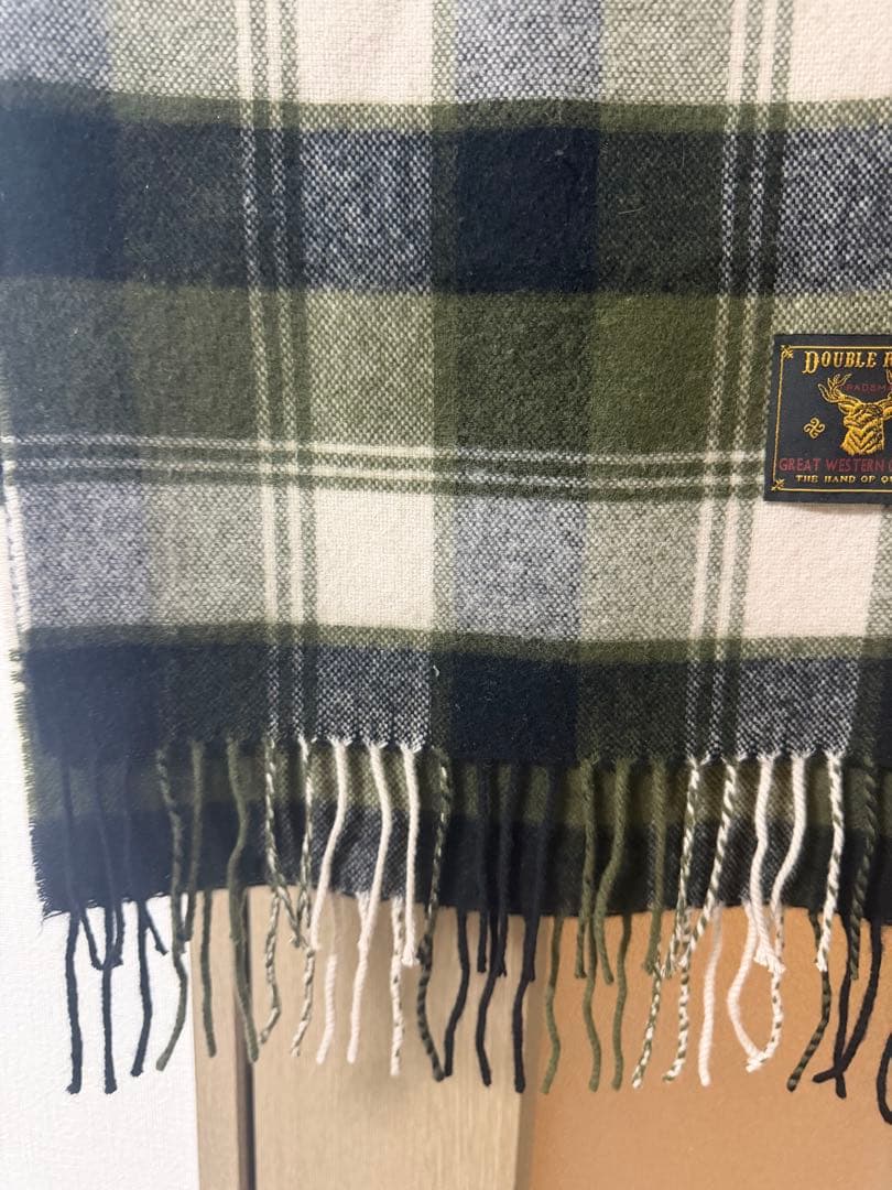 RRL プラッドウールマフラー　ダブルアールエル　rrl