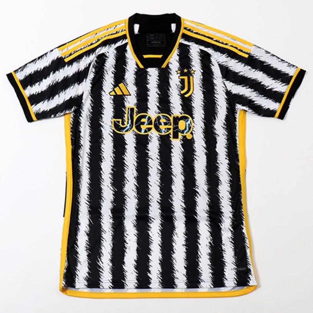 アディダス ユべントス 23/24 サッカー ホームユニフォーム Mサイズ