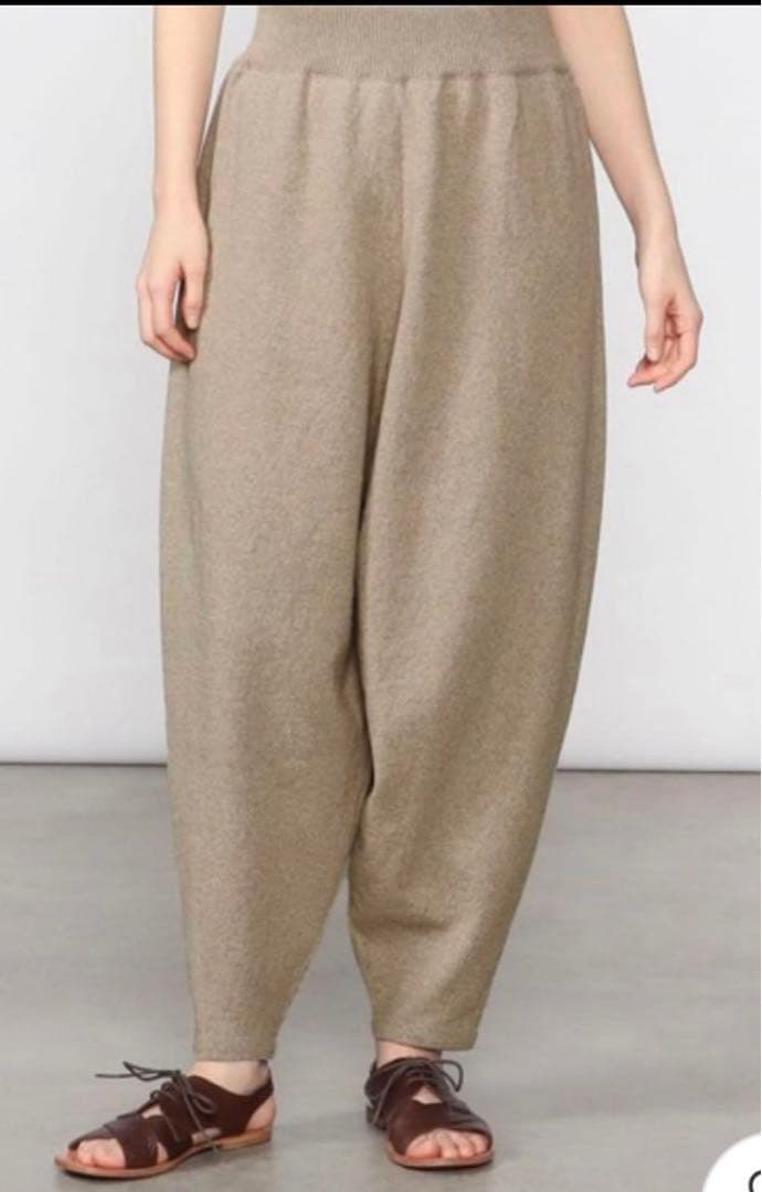 ビショップBshopコルデラCORDERAニットパンツ スペイン製オーシバル