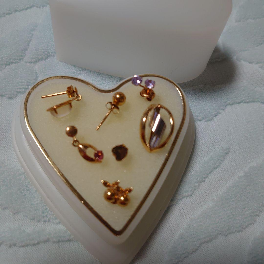 １８金ピアス７点メチャ得セット