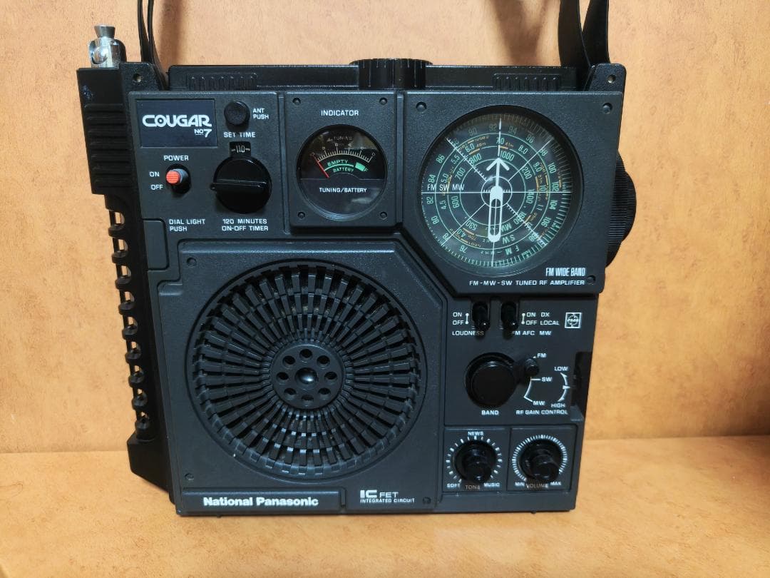 ナショナル パナソニック クーガー COUGAR No.7 BCL 超貴重