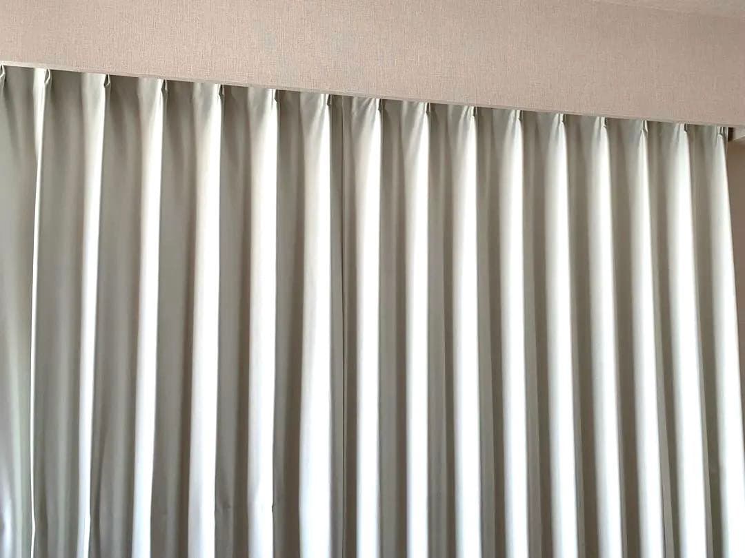 ニトリ ドレープカーテン 両開き 遮光 幅480cm 丈220cm