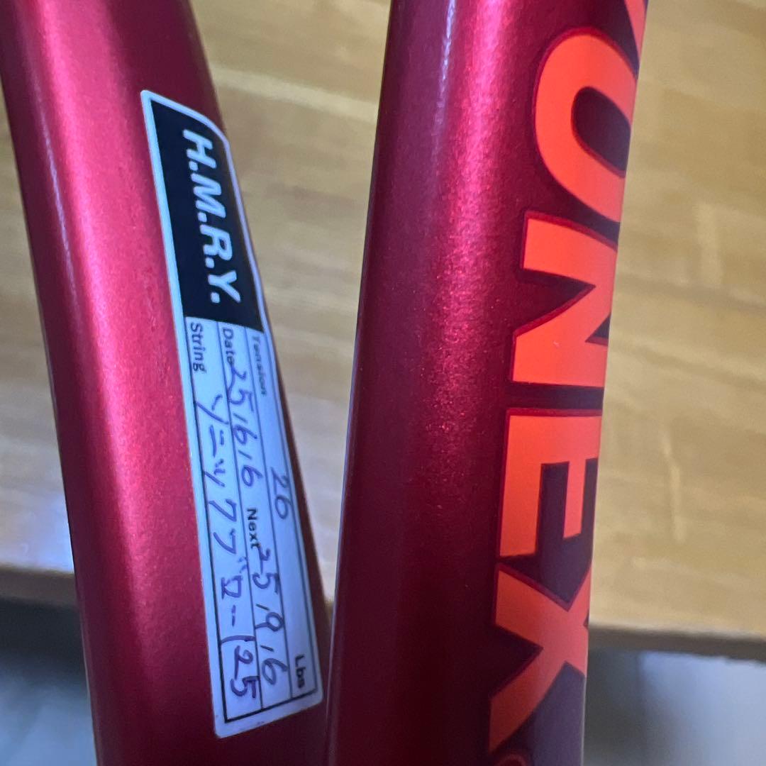 YONEX ジオブレイク70v タンゴレッド　UL1 テニスラケット レッド