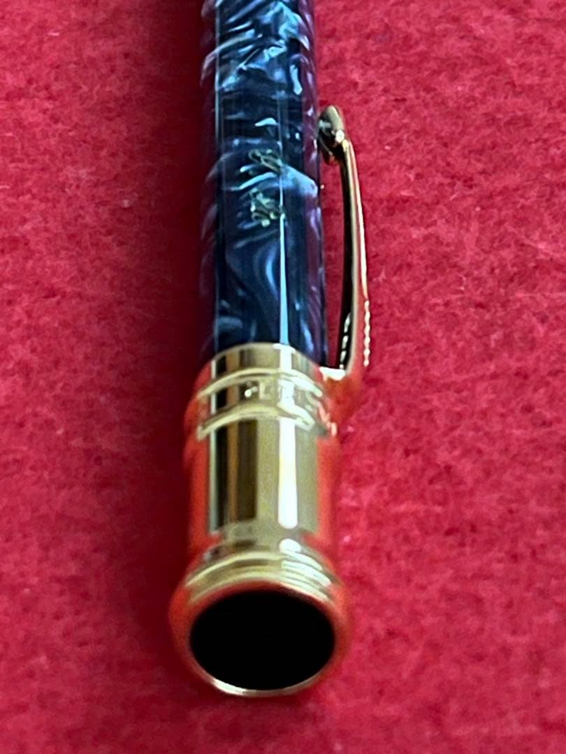 パーカーボールペン デュオフォールド‼️綺麗‼️木製専用ケース入‼️ネーム刻印あり