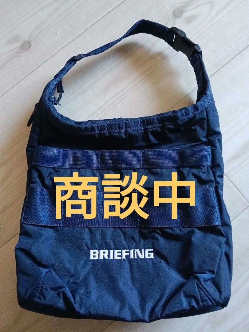 BRIEFING ゴルフ用アクセサリーバッグ ネイビー 保冷バック BRIEFING