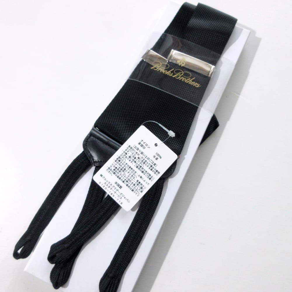 h*s様 ブルックスブラザーズ 新品 ボタン式サスペンダー 定価¥13200