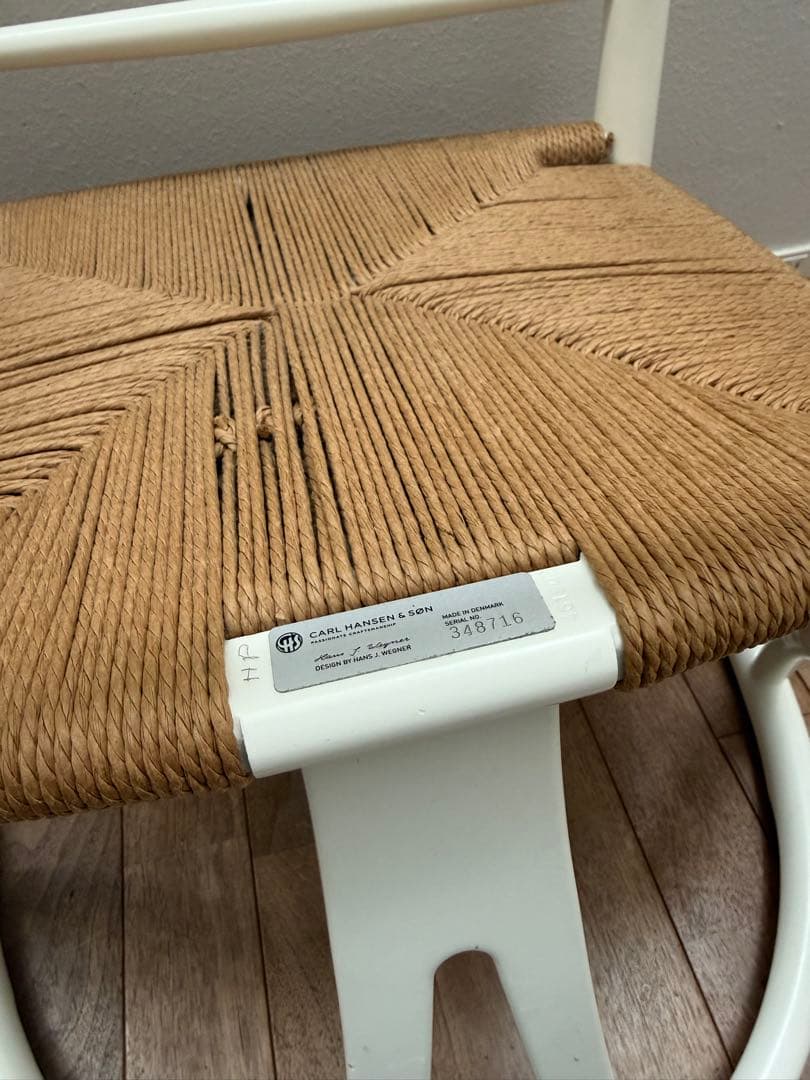 【正規品】 Yチェア カールハンセン ホワイト 本物保証　（348716）