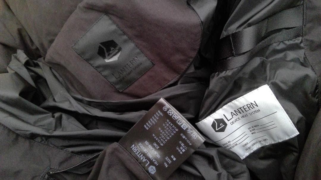 LANTERN ランタン HEATING COAT ハンティングコート　黒