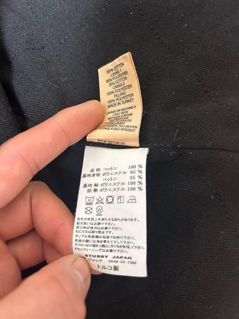 【最終値下げ価格 1/15まで】stussyワークジャケット