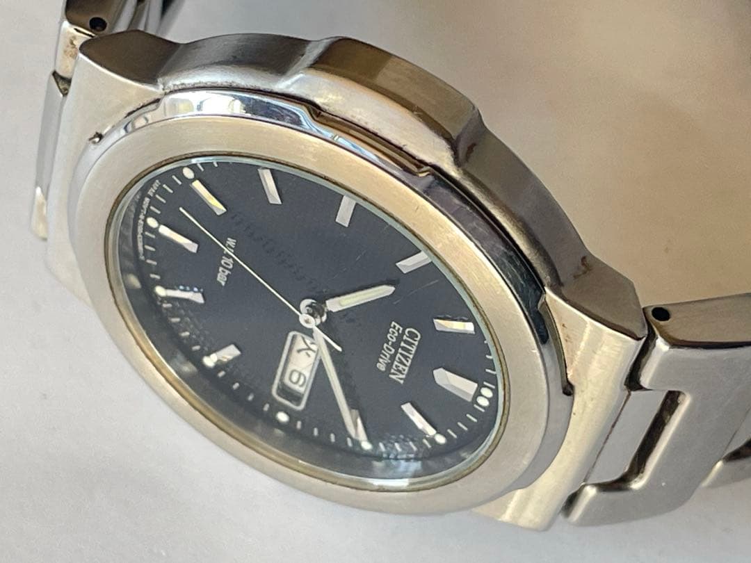 CITIZEN ECO-DRIVE E100-K17837 メンズクォーツ - メルカリ