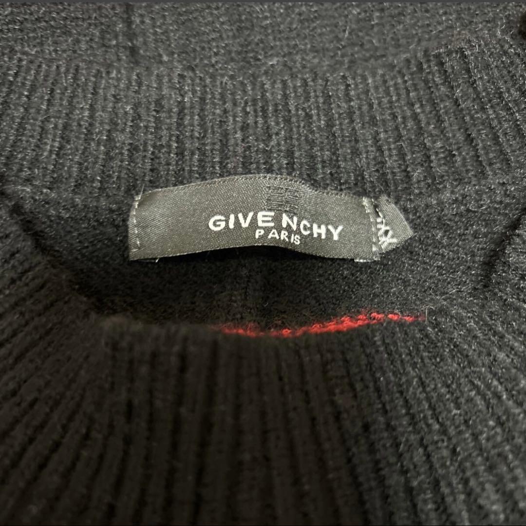 GIVENCHY 星柄ニットセーター