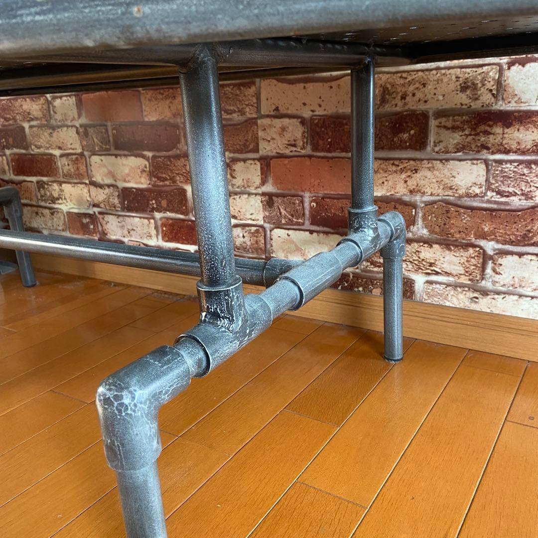 アイアン　リビングテーブル　センターテーブル　楕円　オーバル　おしゃれ