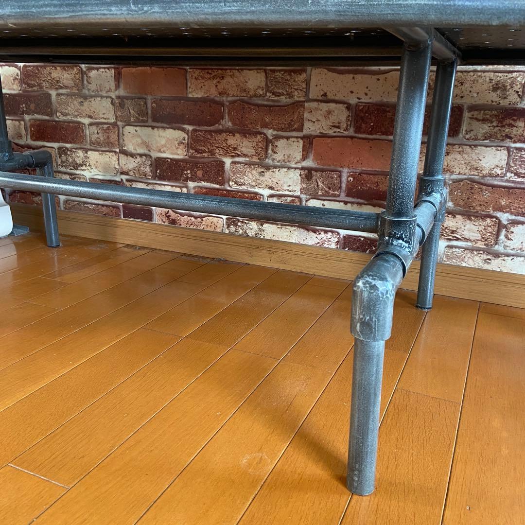 アイアン　リビングテーブル　センターテーブル　楕円　オーバル　おしゃれ