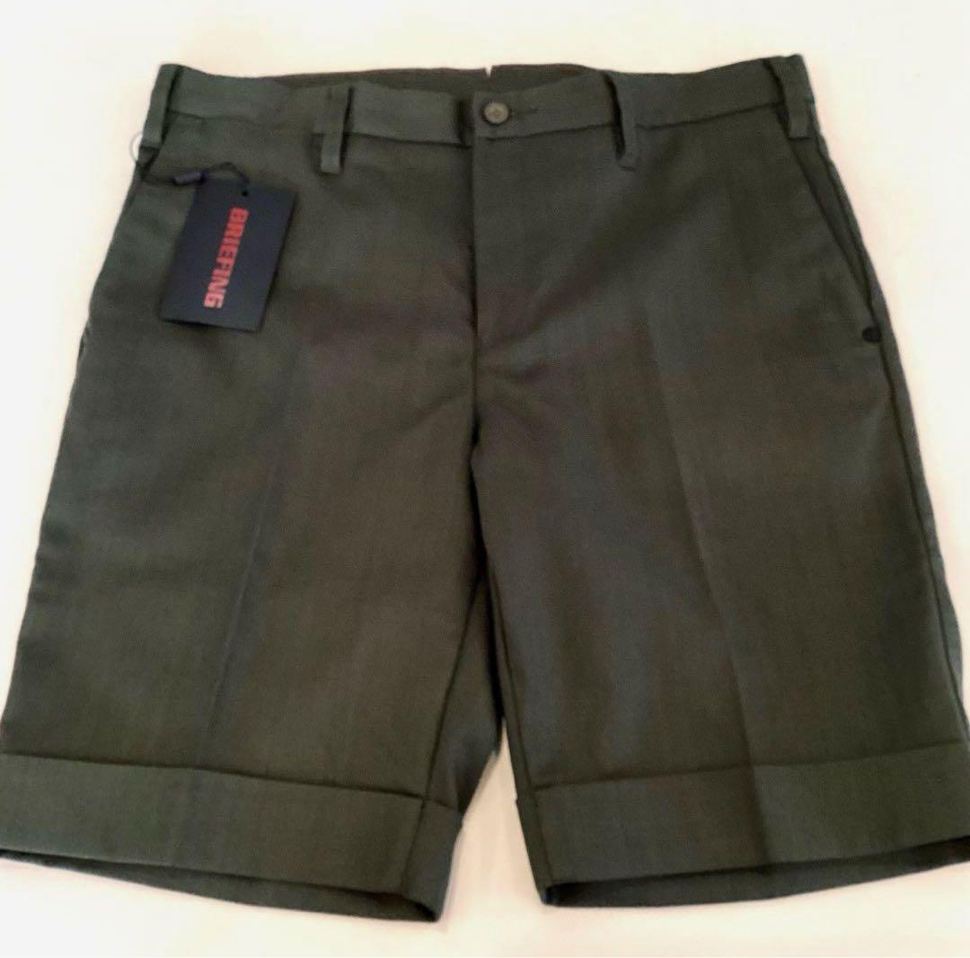 BRIEFING MENS RAMIE DRESS SHORT PANTS-ブランド品専門