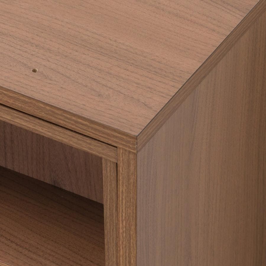 ニトリ 本棚 スライド式 テイルI 100MBR 幅100×奥行30×高90cm