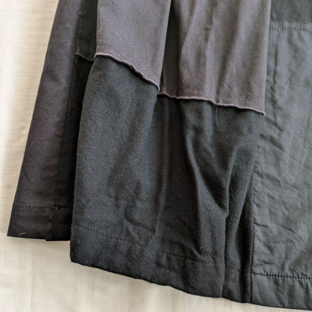 Comme des Garçons ブラック フレアスカート XS