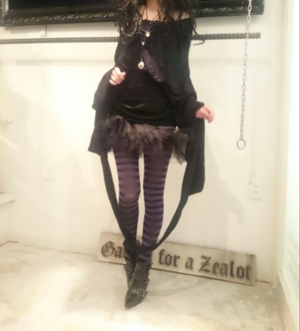 alice auaa レースチュールスカート黒